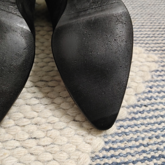 RARE🦄 vintage Versace suede ankle boots 9.5 - Picture 6 of 9